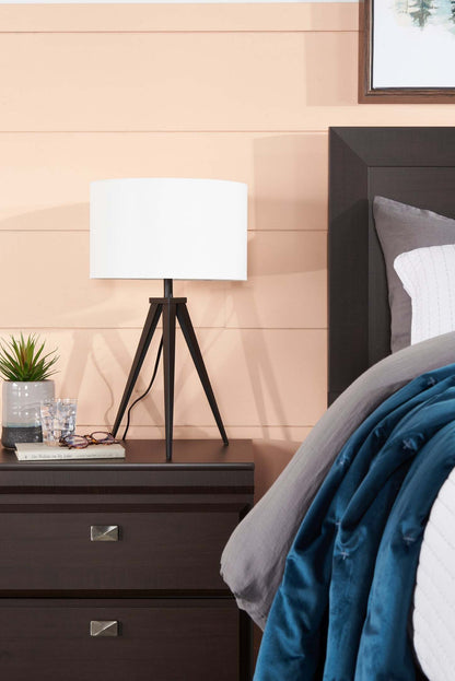 Ensemble 3 pièces Skyler Matte Black, lampadaire et deux lampes de table|Ensemble 3 lampes Skyler noir mat, 2 lampes de table et 1 lampe à pied