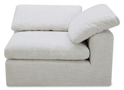 Sky Modular 6-Piece Fabric Power Reclining Sectional with Reclining Armless Chair - Nathan Wheat | Canapé sectionnel modulaire à inclinaison électrique Sky 6 pièces en tissu avec fauteuil sans accoudoirs inclinable - blé Nathan