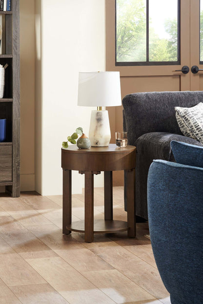 Lampe de table moderne en pierre Sofia 20" - Albâtre naturel | Lampe de table moderne Sofia de 20 po en pierre - albâtre naturel