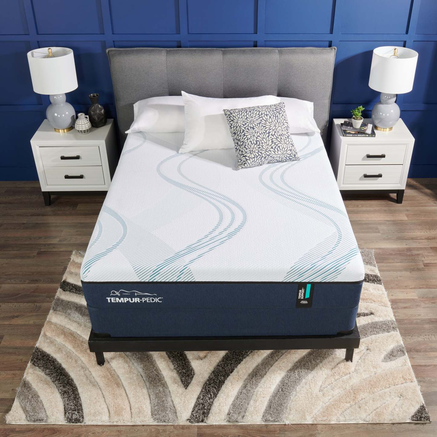 Tempur-Pedic® TEMPUR Support® Matelas Hybride Moyen Ensemble pour Lit Double|Ensemble matelas moyen hybride TEMPUR-SupportMD de Tempur-Pedic pour lit double
