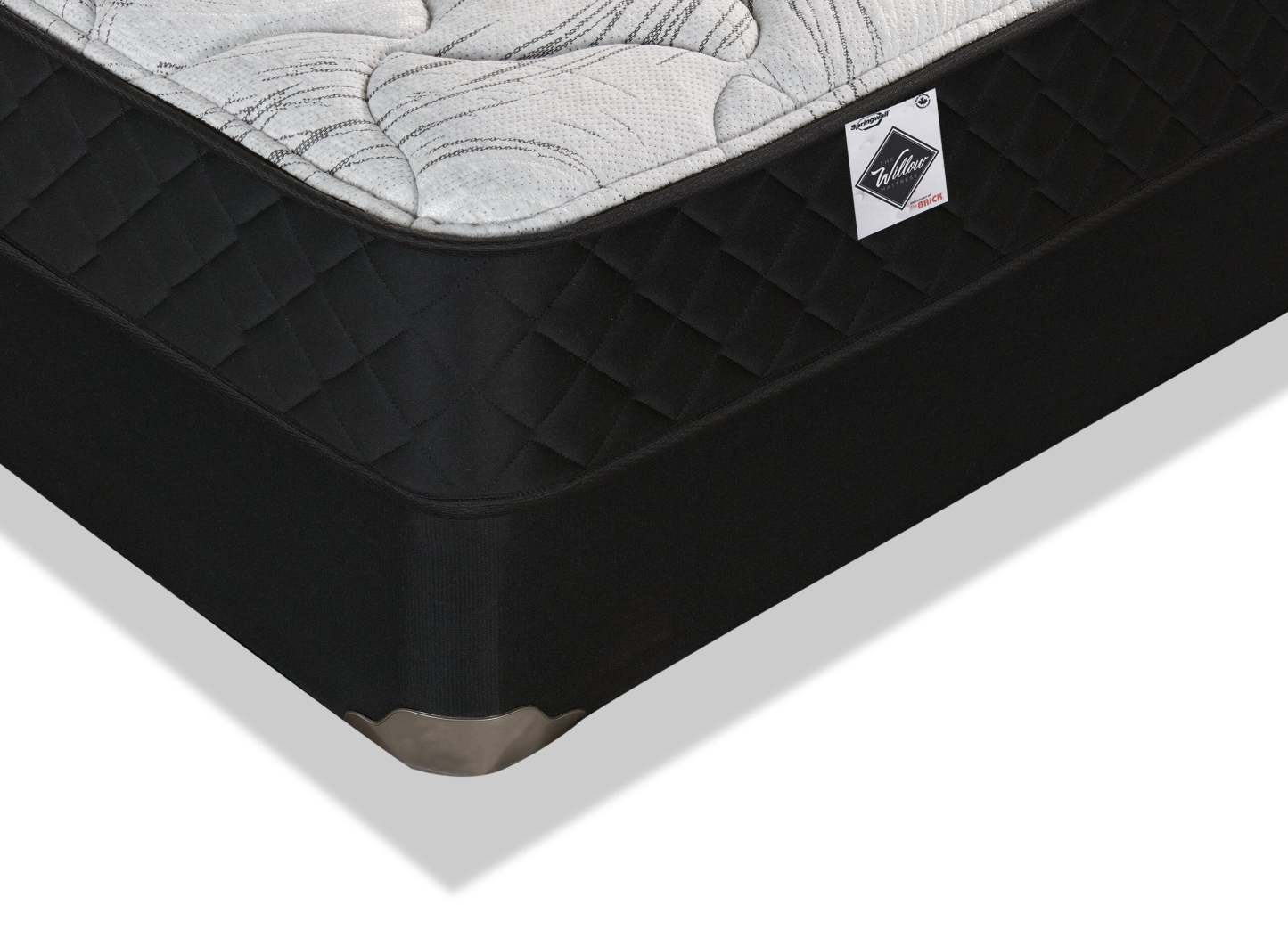 Sommier tapissier Springwall à profil bas pour grand lit | Sommier à profil bas Springwall pour grand lit | SPW23LQB