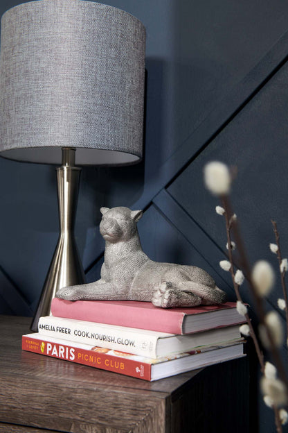 Lampe de table 23 Nickel Brossé|Lampe de table de 23 po nickel brossé