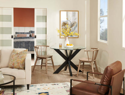 Œuvre d'art encadrée sous verre « Spring Fling I » - 25 x 37 po