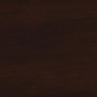 Roanoke 50 Rustic Sofa Table with Storage and Shelf - Dark Cherry Wood and Slate Inlay|Table de salon rustique Roanoke de 50 po avec rangement et tablette - bois cerisier foncé et incrustation d’ardoise