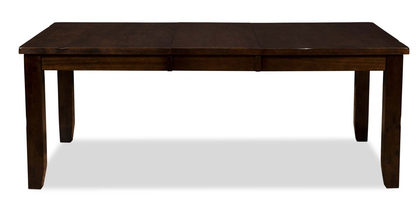 Table de salle à manger Talia avec rallonge 60-78 W - Brun | Table de salle à manger Talia de 60 po à 78 po (L) avec rallonge - brune