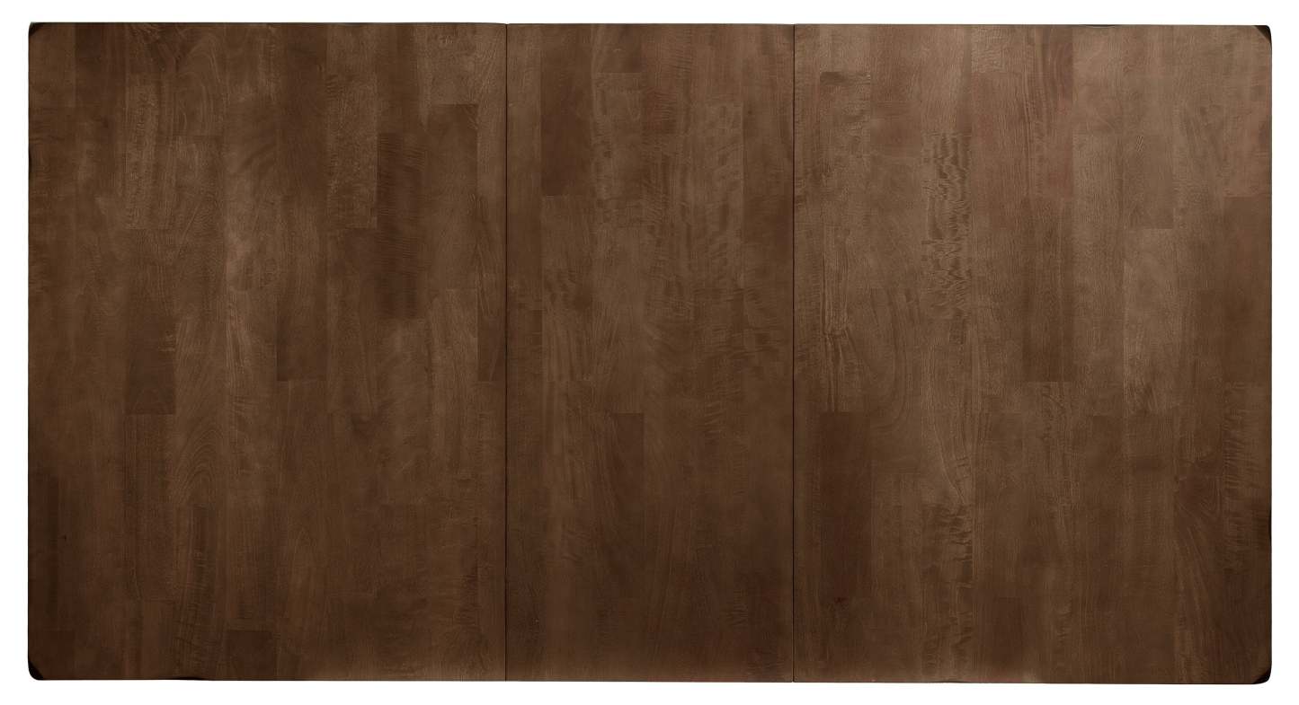 Table de salle à manger Talia avec rallonge 60-78 W - Gris/Marron | Table de salle à manger Talia de 60 po à 78 po (L) avec rallonge - gris-brun