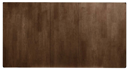 Table de salle à manger Talia avec rallonge 60-78 W - Gris/Marron | Table de salle à manger Talia de 60 po à 78 po (L) avec rallonge - gris-brun