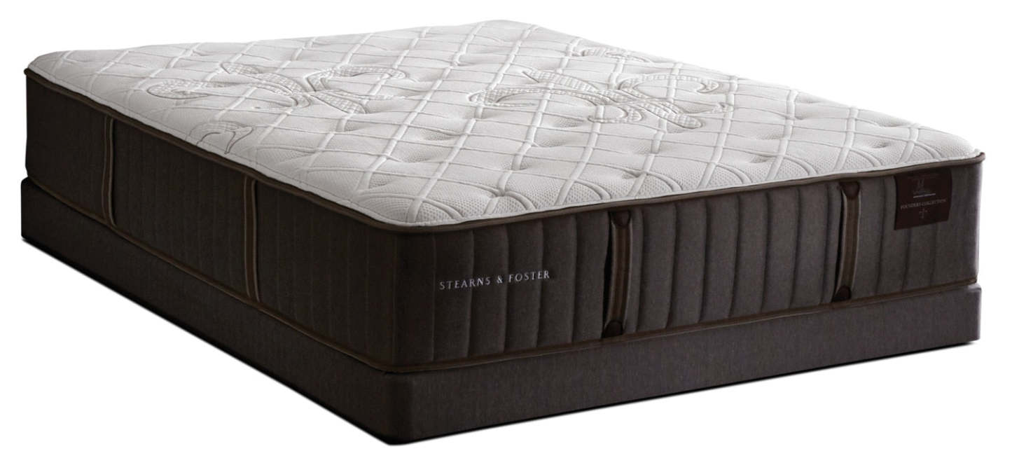 Stearns & Foster Finsbury Firm Queen Mattress Set|Ensemble matelas ferme Finsbury de Stearns & Foster pour grand lit