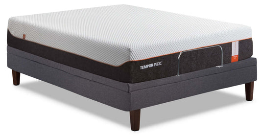 Tempur-Pedic™ Matelas TEMPUR-Gratitude pour grand lit avec base ajustable Reflexion Tuxedo