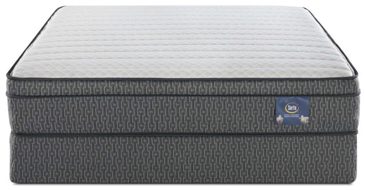 Serta Always Comfort® Alberto Euro-Top Queen Mattress Set|Ensemble matelas à Euro-plateau Alberto Toujours Confortable de Serta pour grand lit