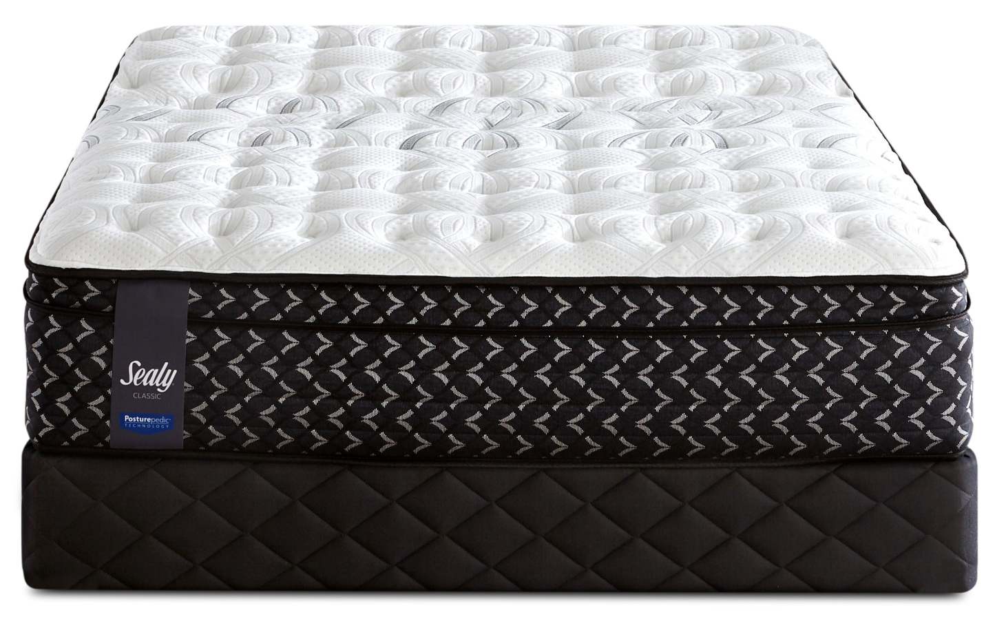 Sealy Posturepedic Highbury Medium Euro-Top Full Mattress Set|Ensemble matelas semi-ferme à Euro-plateau Highbury Posturepedic de Sealy pour lit double