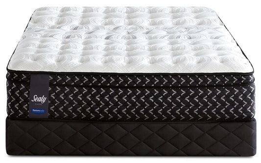 Sealy Posturepedic Highbury Medium Euro-Top Full Mattress Set|Ensemble matelas semi-ferme à Euro-plateau Highbury Posturepedic de Sealy pour lit double