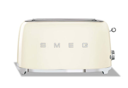 Smeg Grille-pain à fentes longues pour 4 tranches - TSF02CRUS