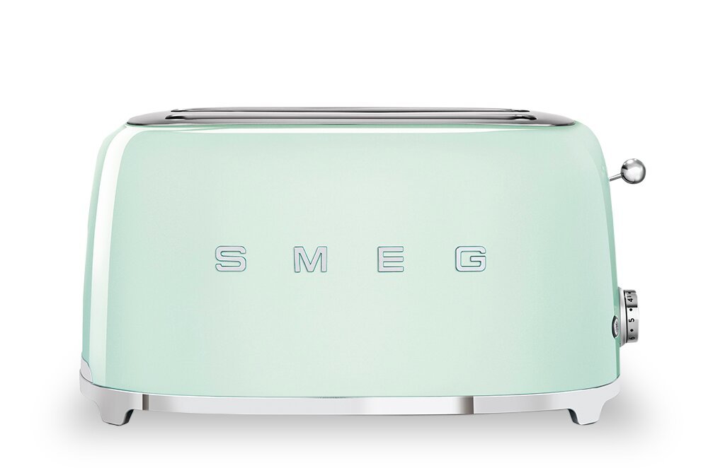 Smeg Grille-pain à fentes longues pour 4 tranches - TSF02PGUS