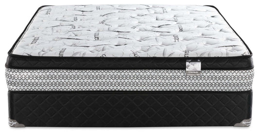 Springwall Fairweather 3 Euro-Top Plush Low-Profile Split Queen Mattress Set|Ensemble moelleux à Euro-plateau divisé à profil bas Fairweather 3 de Springwall pour grand lit