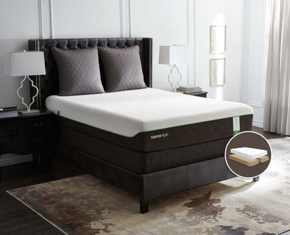 TEMPUR-Flex® Recover Tight-Top Split Queen Set|Ensemble matelas à plateau régulier divisé Recover TEMPUR-Flex pour grand lit