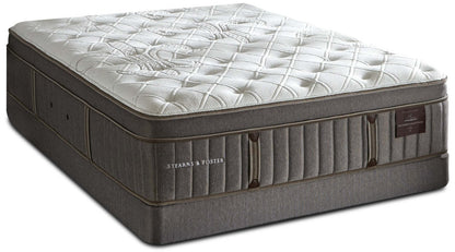 Stearns & Foster Wynford Plush Euro-Top Full Mattress Set|Ensemble matelas moelleux à Euro-plateau Wynford de Stearns & Foster pour lit double