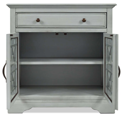 Marseille 32 Accent Cabinet with Drawer - Antique Grey|Armoire décorative Marseille de 32 po avec tiroir - gris antique