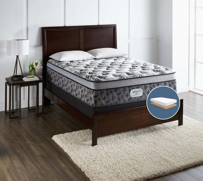 Beautyrest GL5 World Class Genesis Euro-Top Firm Low-Profile Full Mattress Set|Ensemble ferme à Euro-plateau à profil bas GL5 Genesis Beautyrest World Class pour lit double
