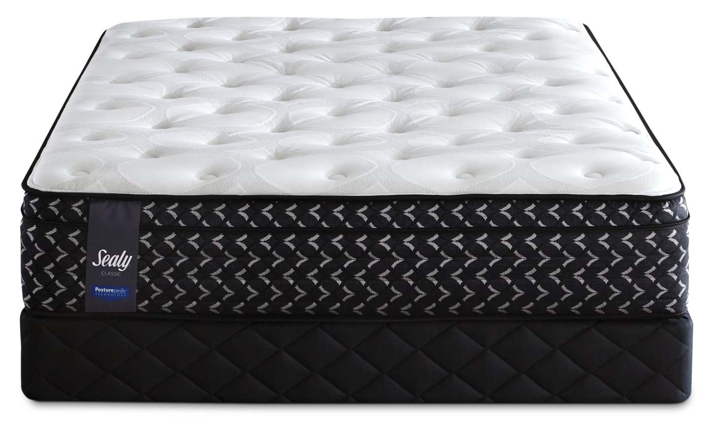 Sealy Posturepedic Crimsan Firm Euro-Top Full Mattress Set|Ensemble matelas ferme à Euro-plateau Crimsan Posturepedic de Sealy pour lit double