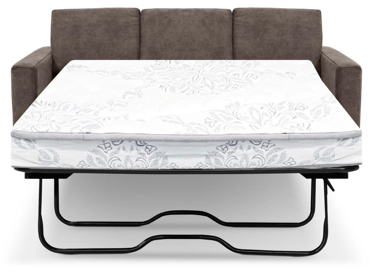 Becca Chenille Full-Size Sofa Bed – Charcoal|Sofa-lit double Becca en chenille – anthracite