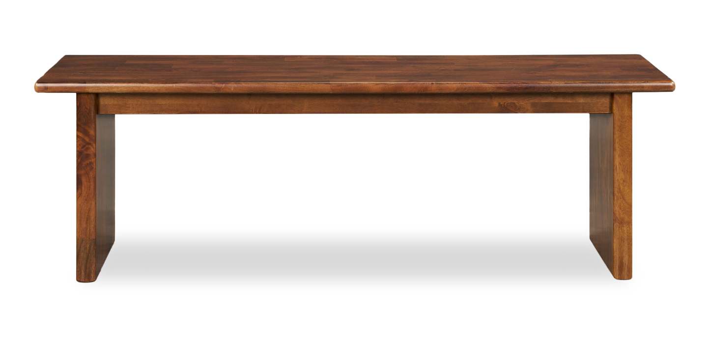 Banc de salle à manger Vale, bois, 58 W - Marron | Banc de salle à manger Vale de 58 po (l) en bois - brun