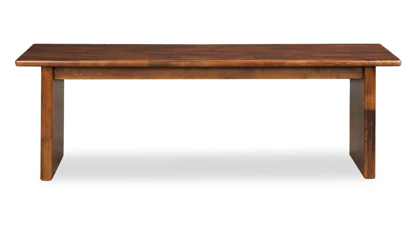 Banc de salle à manger Vale, bois, 58 W - Marron | Banc de salle à manger Vale de 58 po (l) en bois - brun