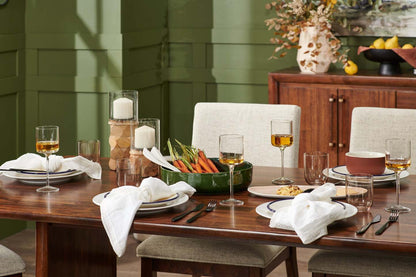 Table à manger Vale, Bois, 72 W - Marron | Table de salle à manger Vale en bois de 72 po (l) - brune