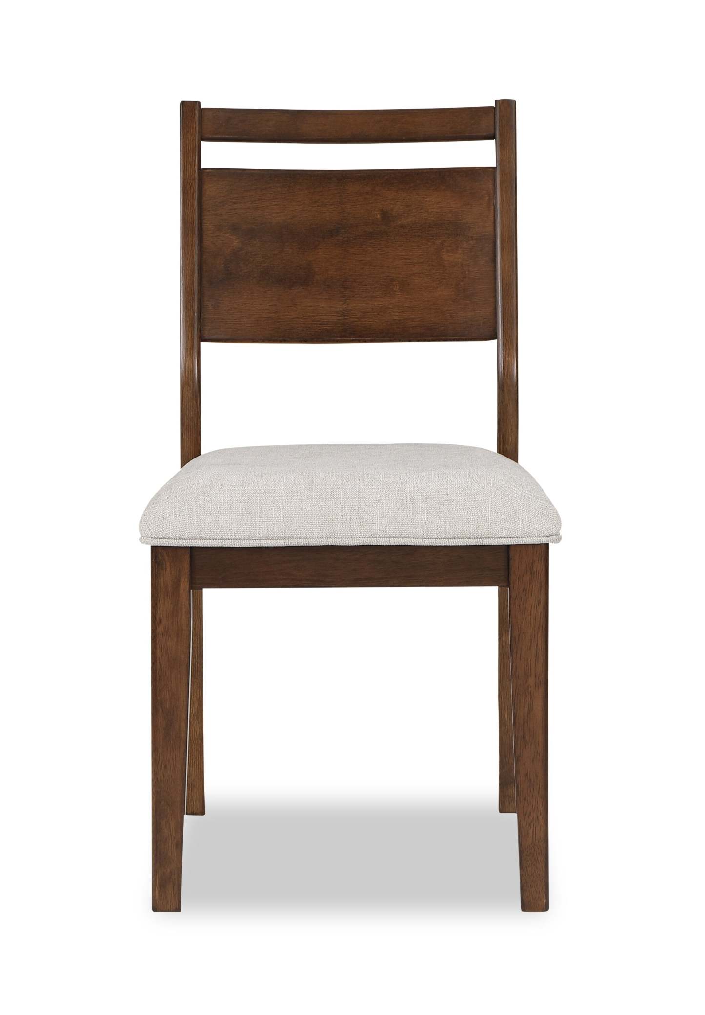 Vale 5pc Dining Set with Table & 4 Chairs, 48W Round - Brown & Beige | Ensemble de salle à manger Vale 5 pièces avec table ronde de 48 po (l) et 4 chaises - brun et beige