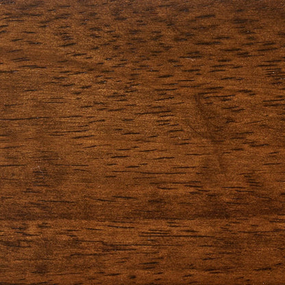 Chaise de salle à manger Vale avec tissu polyester, bois - Marron et beige | Chaise de salle à manger Vale en tissu de polyester et en bois - brune et beige