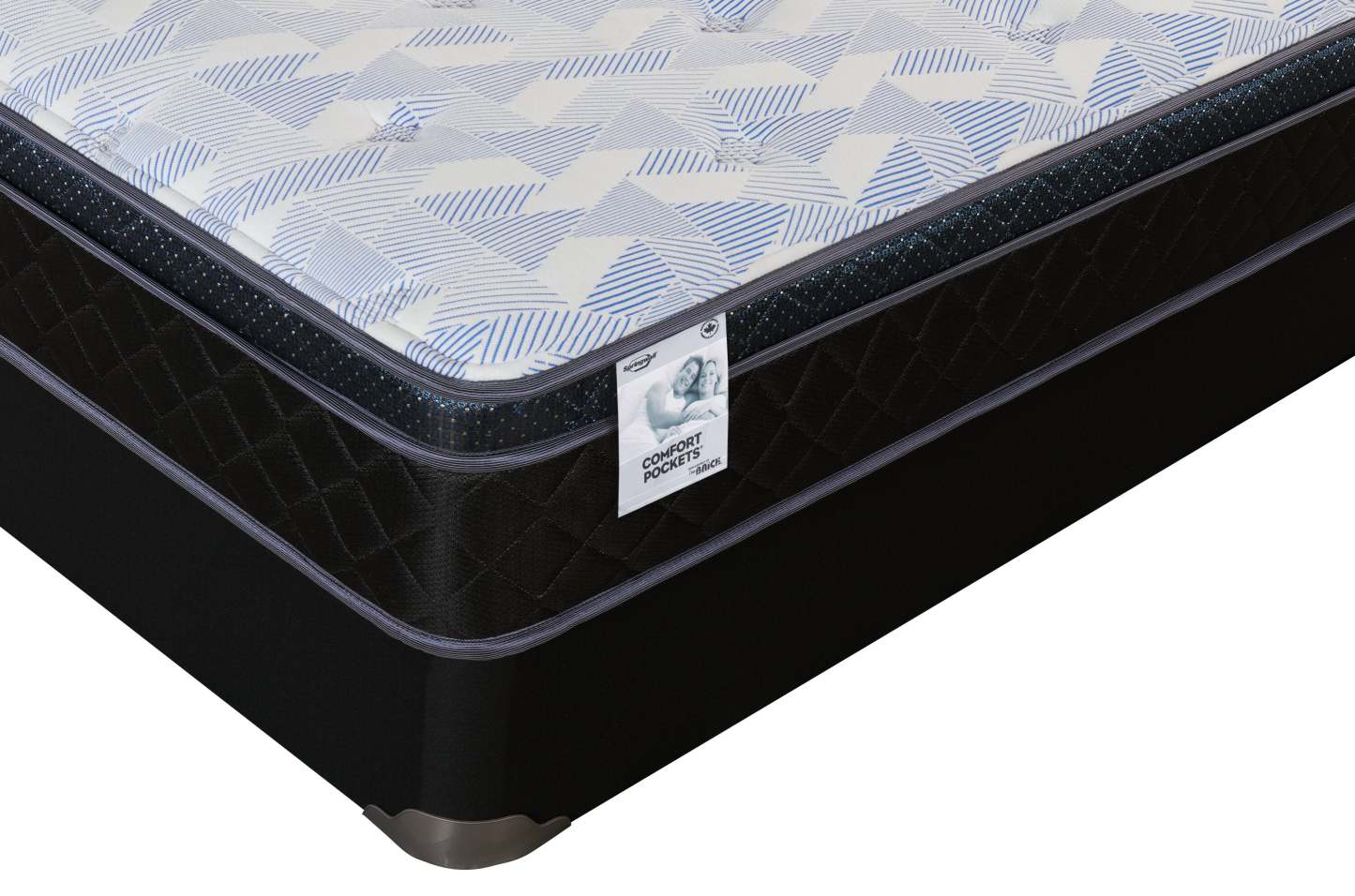 Springwall Ensemble de matelas à euro-plateau Venice pour lit double | Ensemble matelas à Euro-plateau Venice de Springwall pour lit double