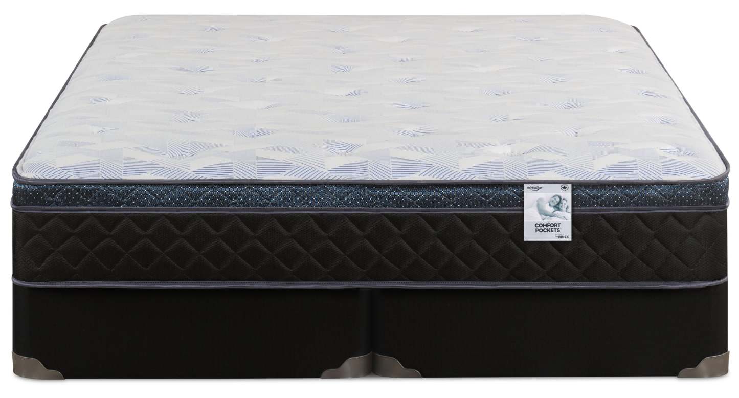 Ensemble matelas à Euro-plateau Venice de Springwall pour très grand lit