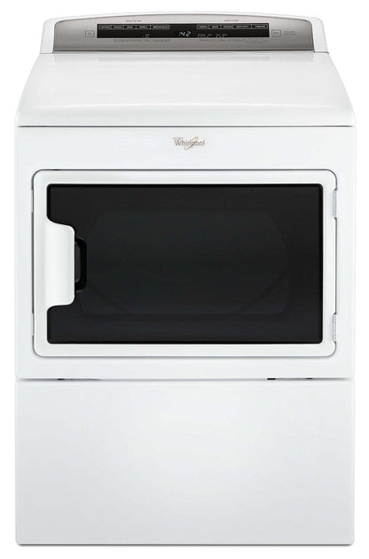 Whirlpool 7,4 pi3 Sécheuse électrique à très grande capacité – YWED7500GW|Sécheuse électrique Whirlpool à très grande capacité de 7,4 pi3 - YWED7500GW|YWED75GW