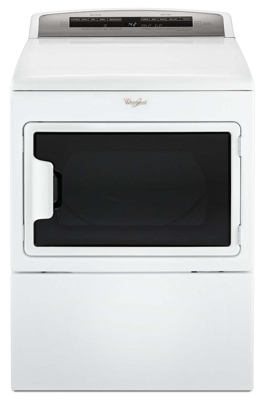 Whirlpool 7,4 pi3 Sécheuse électrique à très grande capacité – YWED7500GW|Sécheuse électrique Whirlpool à très grande capacité de 7,4 pi3 - YWED7500GW|YWED75GW