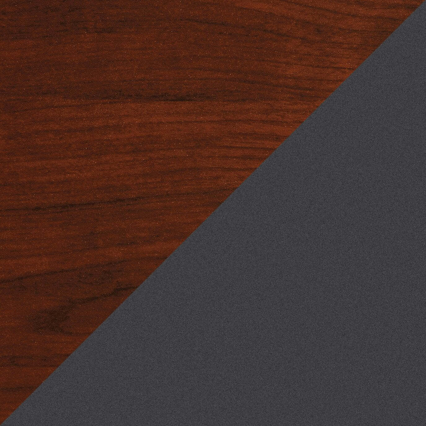 Via Commercial Grade 3-Drawer Filing Cabinet - Cherry &amp; Grey|Classeur Via de qualité commerciale à 3 tiroirs - cerisier et gris