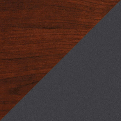 Via Commercial Grade 3-Drawer Filing Cabinet - Cherry &amp; Grey|Classeur Via de qualité commerciale à 3 tiroirs - cerisier et gris