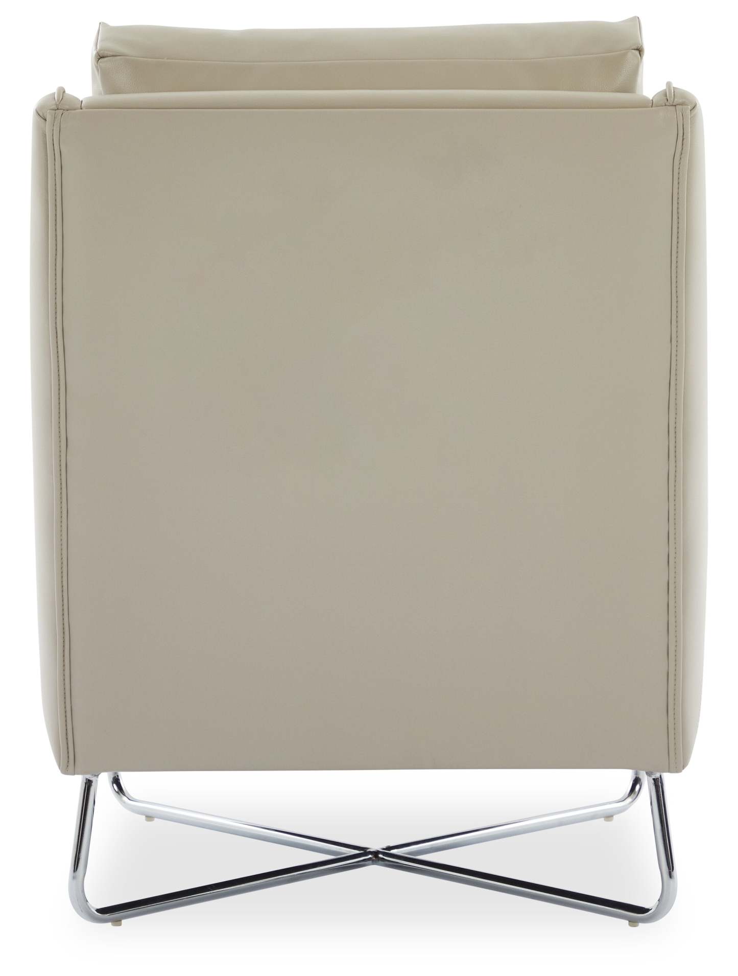 Vine 34.6 Fauteuil d'appoint en tissu d'apparence cuir avec pieds en métal - Taupe | Fauteuil d'appoint Vine de 34,6 po en tissu d'apparence cuir avec pattes en métal - taupe | VINETPAC