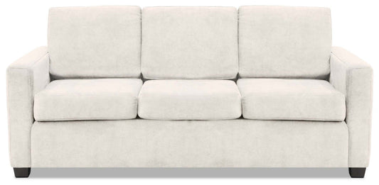 Becca Chenille Full-Size Sofa Bed – Silver|Sofa-lit double Becca en chenille – argenté