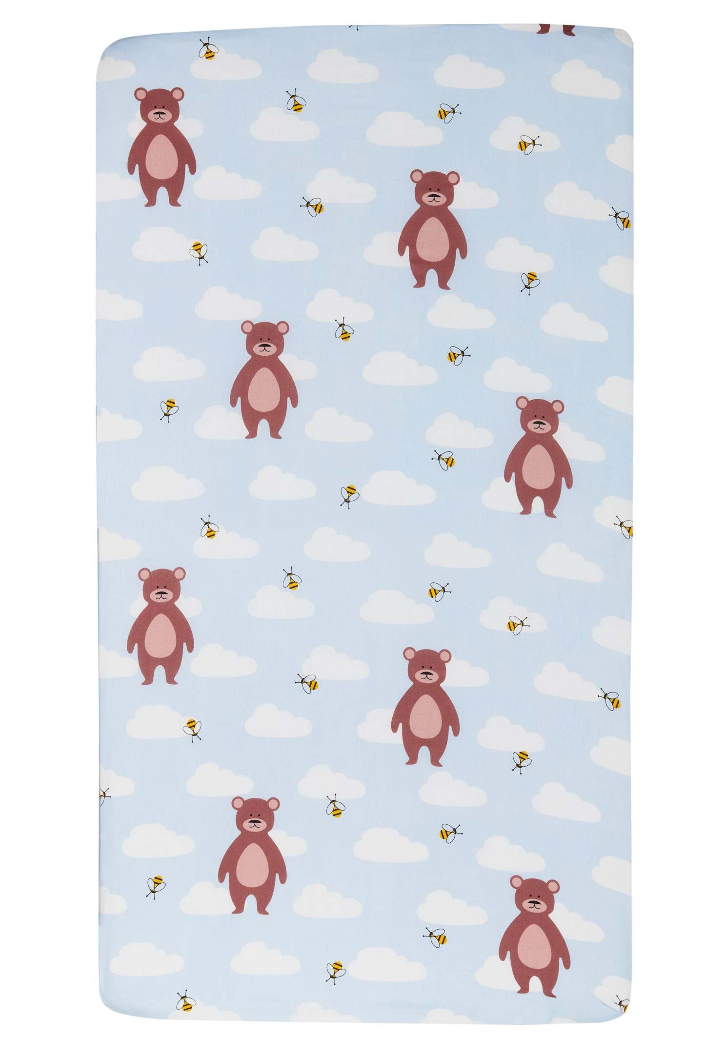 Ensemble de literie pour lit de bébé 3 pièces Walden - Bleu | Literie Walden 3 pièces pour lit de bébé - Bleu