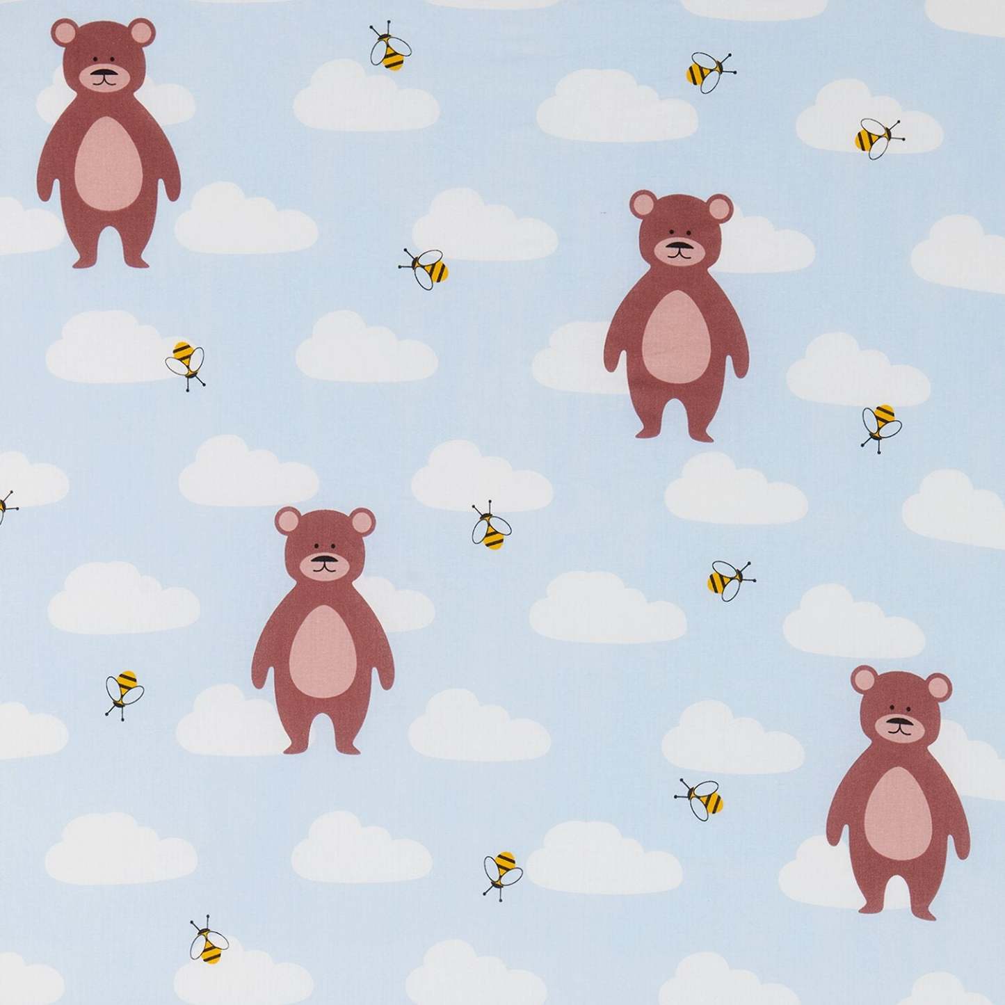 Ensemble de literie pour lit de bébé 3 pièces Walden - Bleu | Literie Walden 3 pièces pour lit de bébé - Bleu