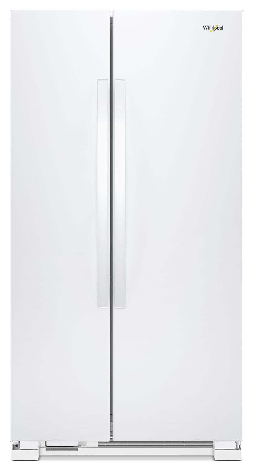 Réfrigérateur Whirlpool de 33 22 pi³ à compartiments juxtaposés - blanc - WRS312SNHW | Whirlpool 33 22 Cu. Ft. Side-by-Side Refrigerator - White - WRS312SNHW