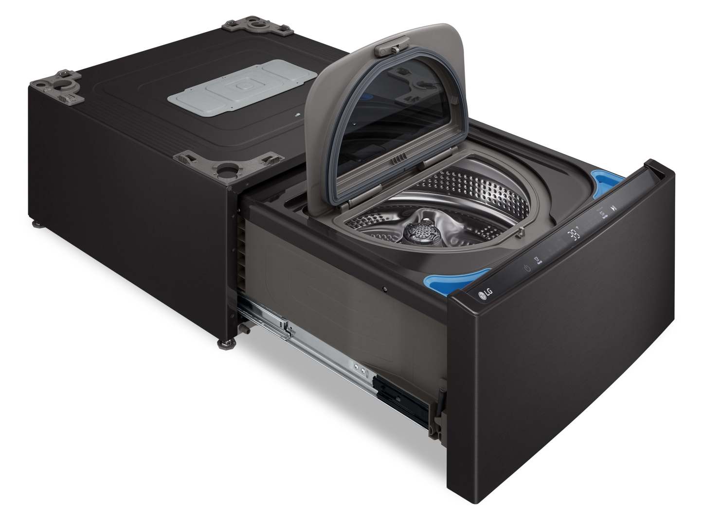 LG 1 Cu. Fort. Laveuse sur socle SideKick™ 27 - WD300CB | Laveuse-piédestal SidekickMC LG de 1 pi³ – WD300CB | WD300CBP