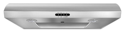 Hotte de cuisinière sous-armoire Whirlpool 30 avec système FIT - UXT5230BDS|Hotte de cuisinière sous armoire 30 po avec système d'installation FIT Whirlpool - UXT5230BDS|UXT5230S