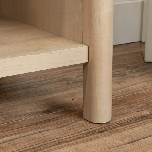 Bibliothèque Whitaker Point de 31,5 po de qualité commerciale à 5 tablettes - érable naturel