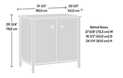 Whitaker Point 31.5 Commercial Grade Storage Cabinet - Natural Maple|Armoire de rangement Whitaker Point de 31,5 po de qualité commerciale - érable naturel