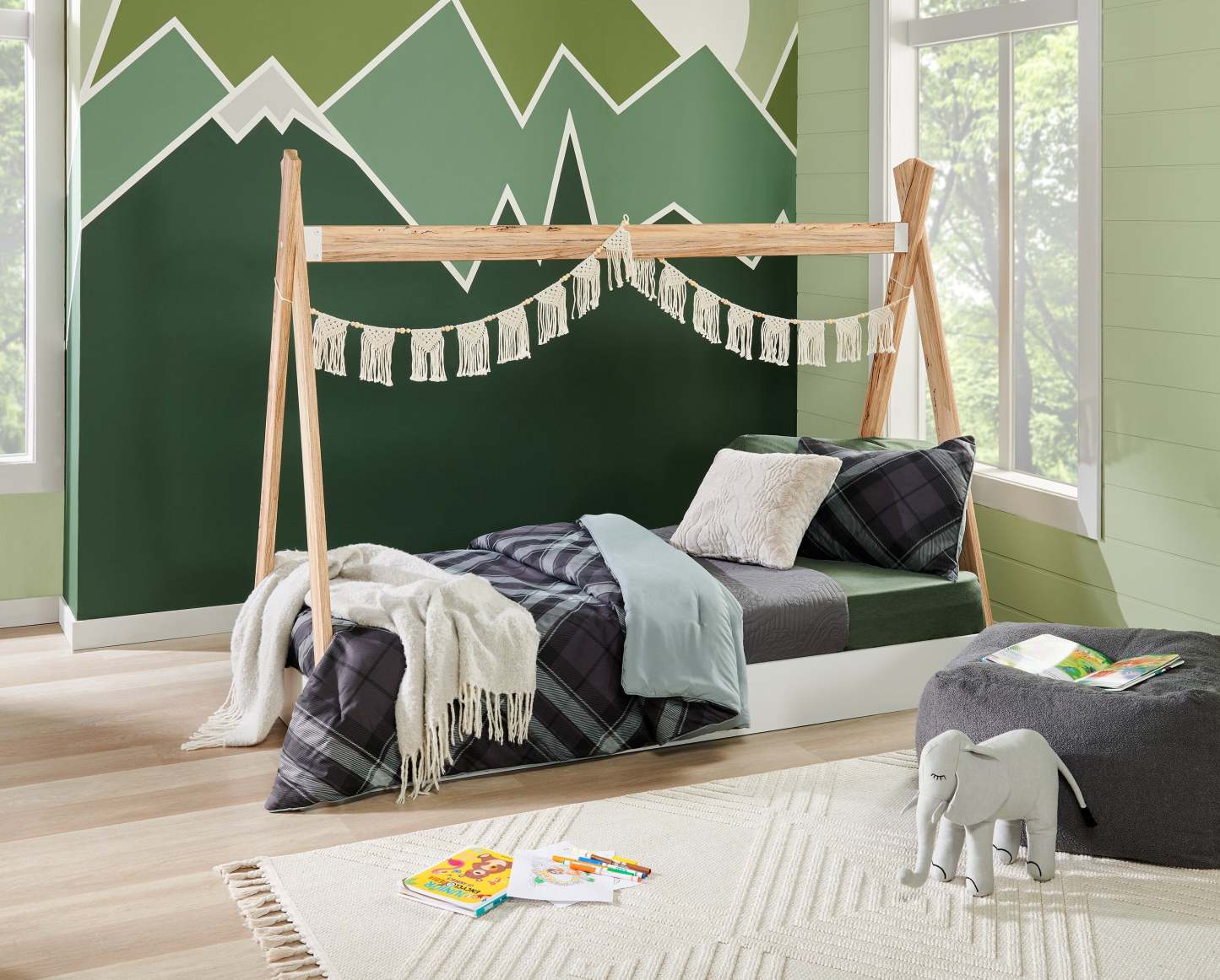 Ensemble d'édredon double 3 pièces William - Gris | Ensemble d'édredon William 3 pièces pour lit simple - gris | WLIAM3TW