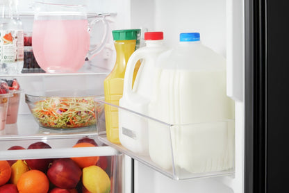 Réfrigérateur Whirlpool de 24 po et de 11,6 pi³ à congélateur supérieur - fini en acier inoxydable résistant aux empreintes digitales - WRT312C…