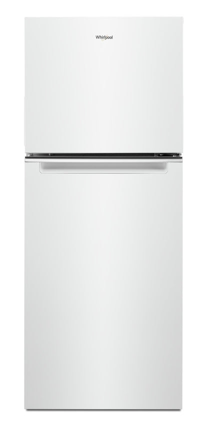 Réfrigérateur Whirlpool de 24 po et de 11,6 pi³ à congélateur supérieur - blanc - WRT312CZJW | Tourbillon 24 11,6 Cu. Fort. Réfrigérateur à congélateur supérieur - Blanc - WRT312CZJW