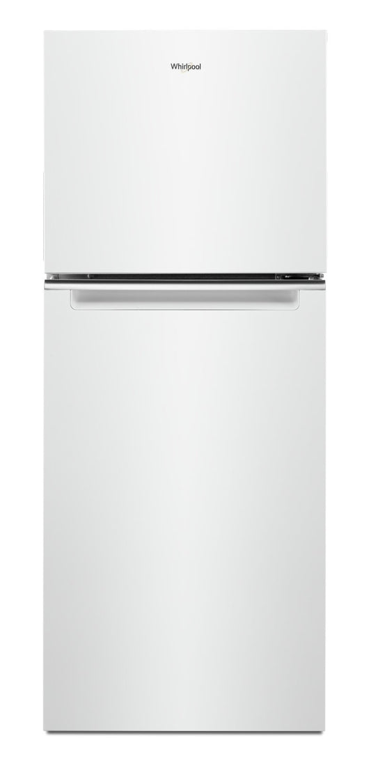 Réfrigérateur Whirlpool de 24 po et de 11,6 pi³ à congélateur supérieur - blanc - WRT312CZJW | Tourbillon 24 11,6 Cu. Fort. Réfrigérateur à congélateur supérieur - Blanc - WRT312CZJW