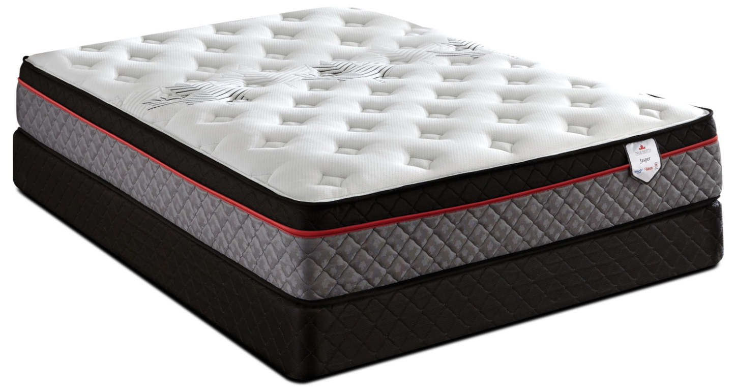 Springwall True North Jasper Euro-Top Full Mattress Set|Ensemble matelas à Euro-plateau True North Jasper de Springwall pour lit double